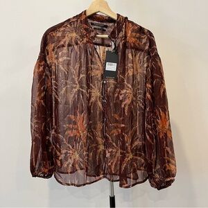 NWT Maison Scotch & Soda Blouse